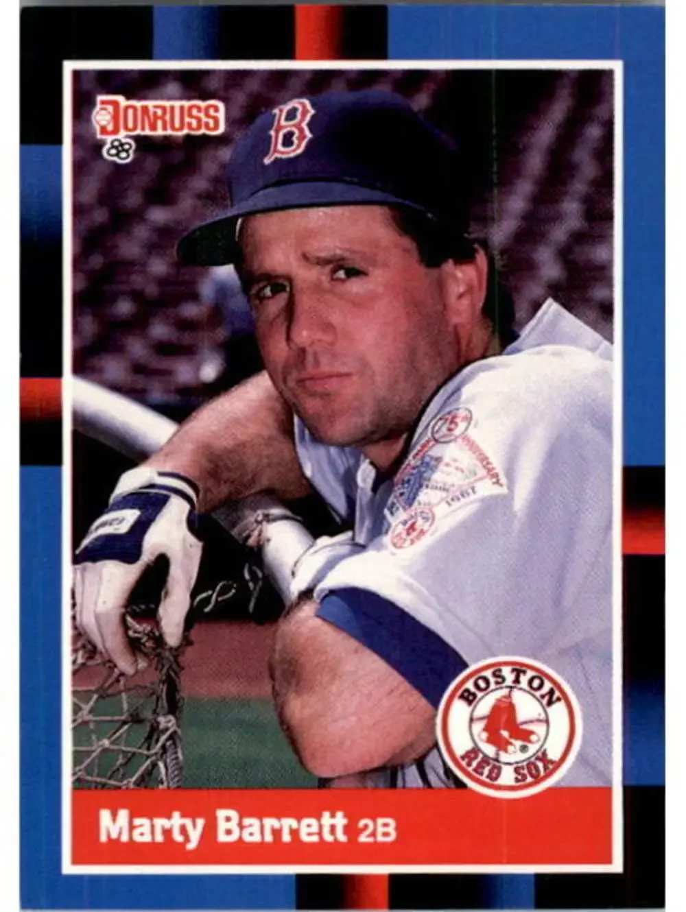 1988 Marty Barrett Donruss Baseball Card #276